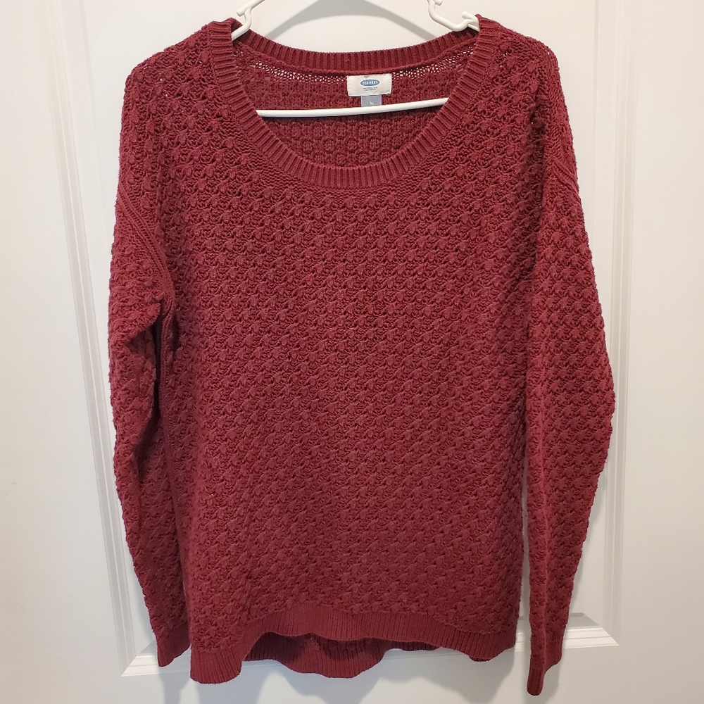 Old Navy Maroon Sweater